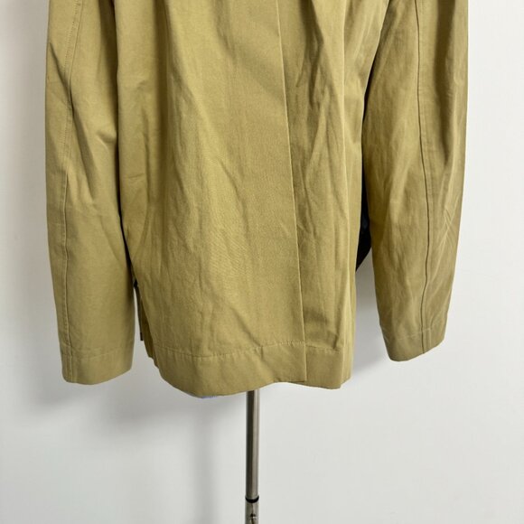 LOEWE Hooded striped poplin-paneled embroidered cotton-twill jacket - Picture 10 of 14